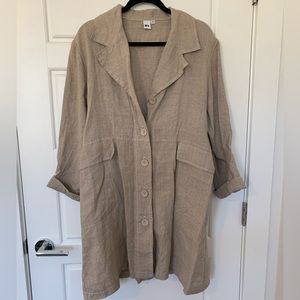 Liv 100% Linen Jacket